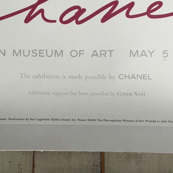 Chanel: Decade by Decade. The Metropolitan Museum of Modern Arts, 2005 Poster - Picture 14 of 16
